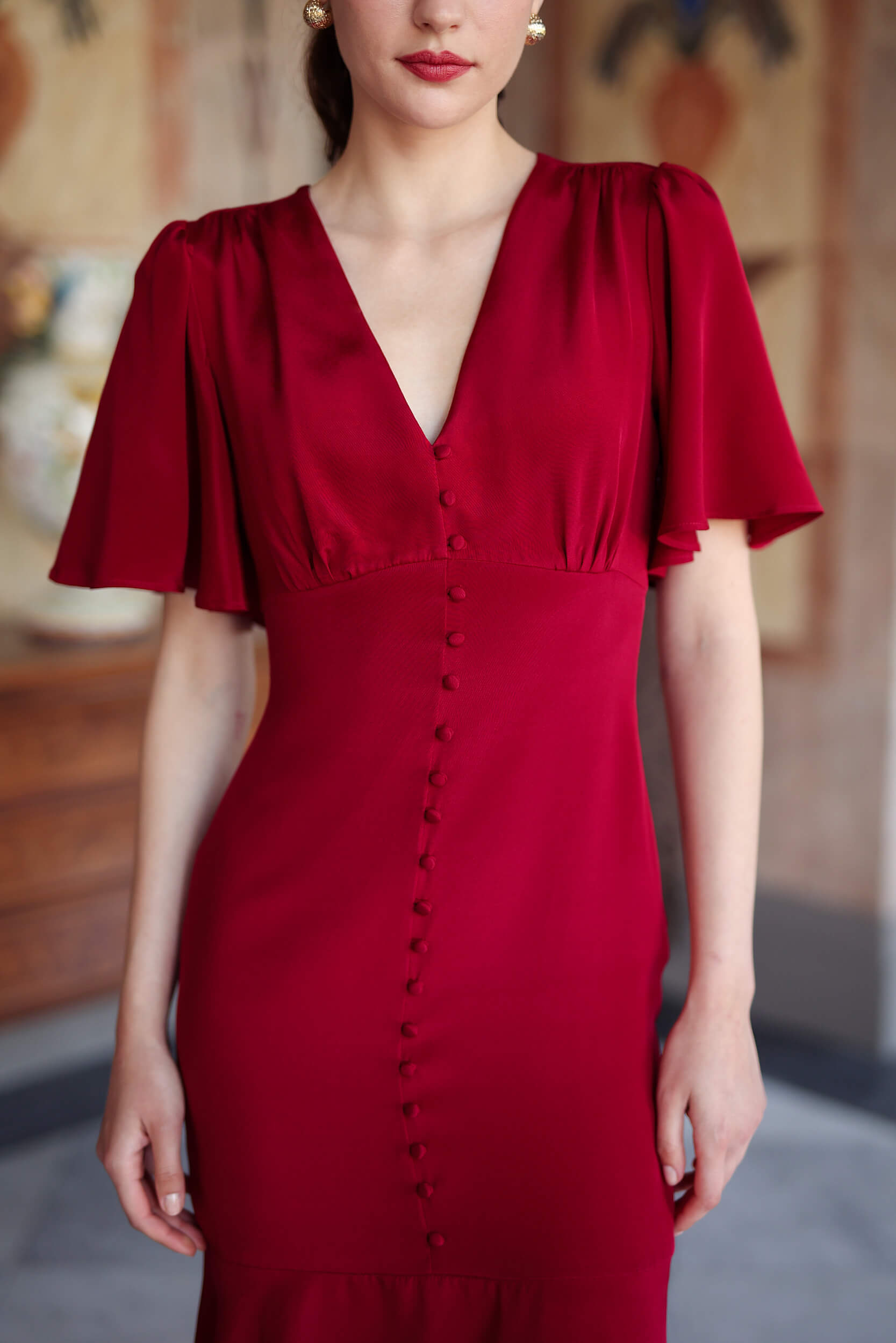 Davina Silk Dress