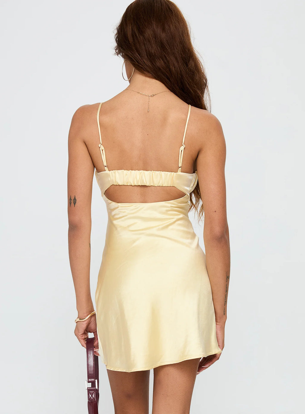 Lulubelle Mini Dress Lemon